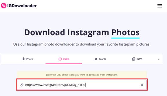 Cara Download Video Instagram Tanpa Aplikasi Terbaru Igdownloader