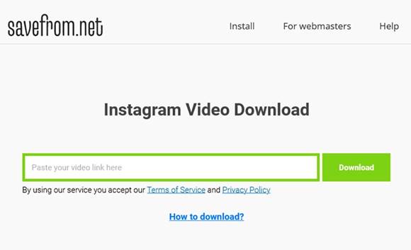 Cara Download Video Instagram Tanpa Aplikasi Terbaru SaveFrom.net