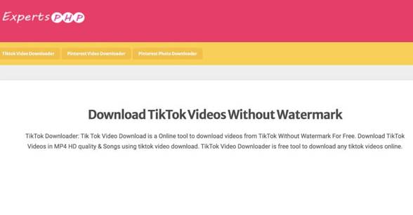 Cara Download Video Tiktok Tanpa Watermark Gratis Terbaru Expertsphp