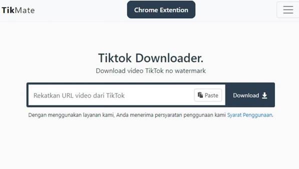 Cara Download Video Tiktok Tanpa Watermark Gratis Terbaru TikMate