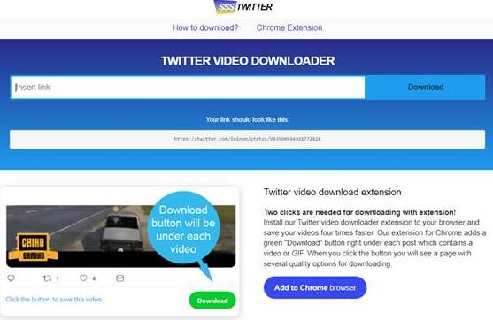 Cara Download Video Twitter Tanpa Aplikasi Terbaru SSSTwitter
