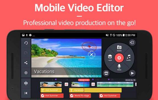 Daftar Aplikasi Edit Video Terbaik Di HP Android Dan iPhone KineMaster