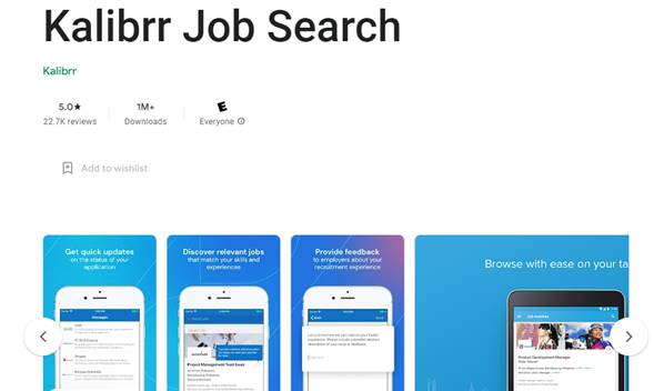 Aplikasi Pencarian Kerja Kalibrr