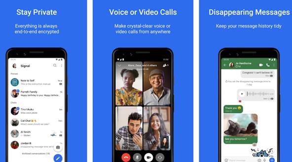 Aplikasi Video Call Gratis Terbaik Signal