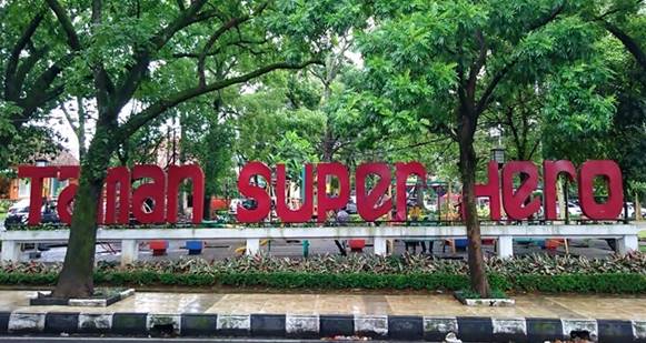 Tempat Wisata Di Bandung Yang Lagi Hits Taman Superhero