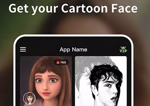 Aplikasi edit foto jadi kartun Cartoon Face