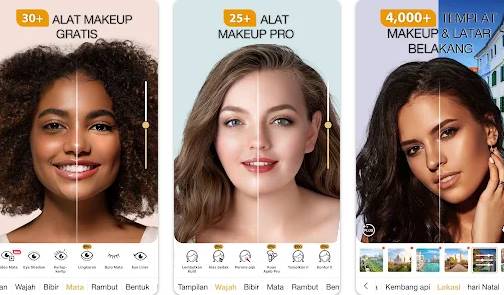 aplikasi edit wajah yang sangat populer di kalangan para pecinta selfie Perfect365