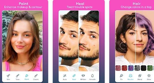 aplikasi edit wajah yang sangat populer di kalangan para pengguna media sosial Facetune