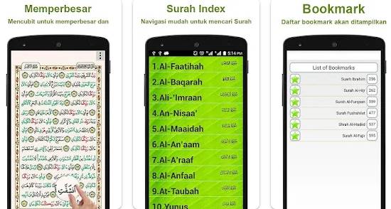 Apk Al-Quran online digital Al-Quran 30 Juz Offline