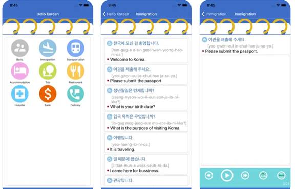 Aplikasi Belajar Bahasa Korea Hello Korean