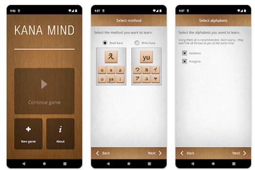Aplikasi Belajar Huruf Hiragana Dan Katakana Kana Mind