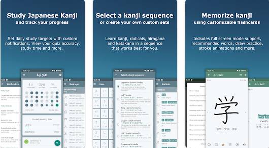 Aplikasi Belajar Huruf Kanji Jepang Japanese Kanji Study