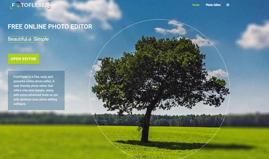 Aplikasi Edit Foto Online FotoFlexer