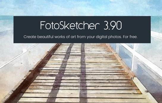 Aplikasi Edit Foto Online FotoSketcher