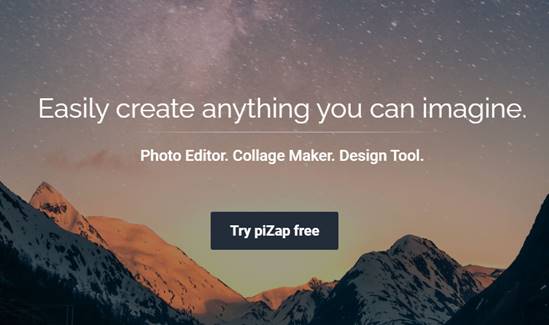 Aplikasi Edit Foto Online piZap