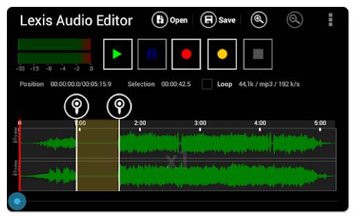 Aplikasi Perekam Suara Lexis Audio Editor