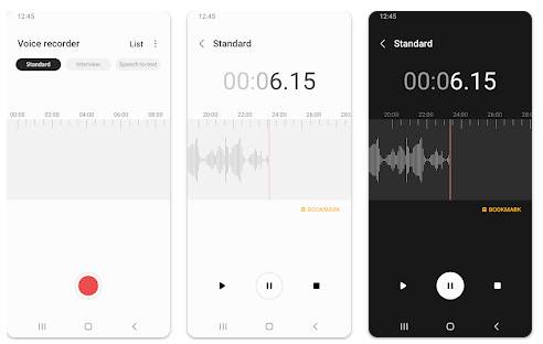 Aplikasi Perekam Suara Samsung Voice Recorder
