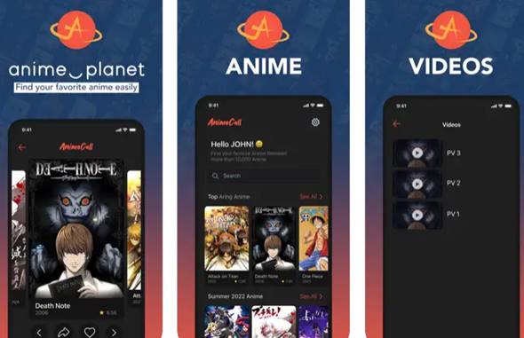 aplikasi streaming anime online gratis Anime Planet