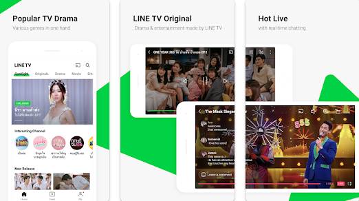 aplikasi streaming nonton film LINE TV