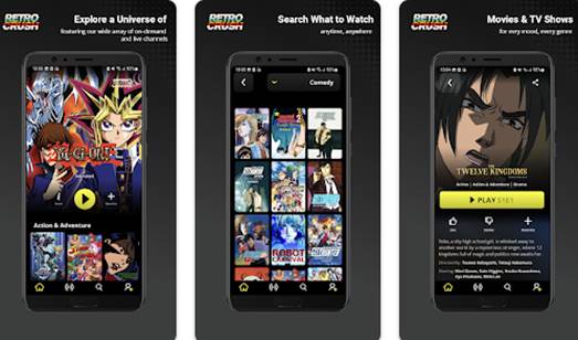 platform apk streaming anime online RetroCrush