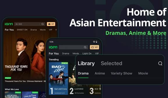 platform aplikasi streaming drama Korea online terbaik yang populer IQIYI