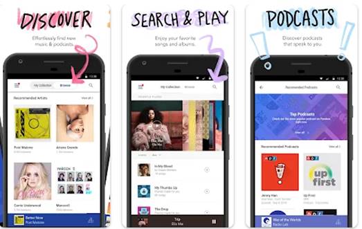 Aplikasi Streaming Musik Online Pandora