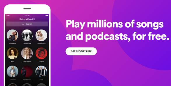 Aplikasi Streaming Musik Online Spotify