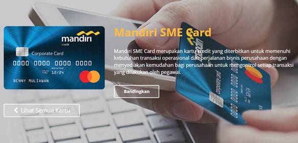 Bagaimana Cara Mengajukan Kartu Kredit Mandiri SME Card