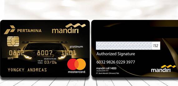Jenis Kartu Kredit Bank Mandiri Co Brand Pertamina