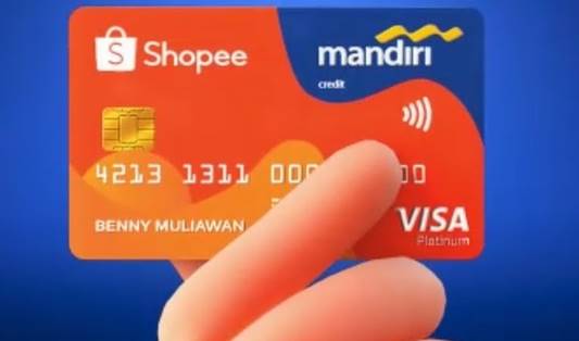 Kartu Kredit Bank Mandiri Shopee