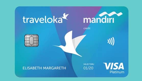 Kartu Kredit Bank Mandiri Traveloka