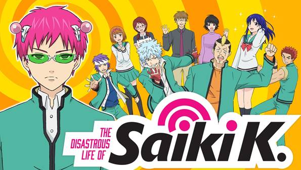 Film Anime Komedi Terbaik The Disastrous Life of Saiki K