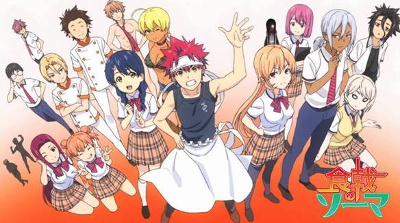 Film Anime Masak Terbaik Shokugeki No Soma (Food Wars)