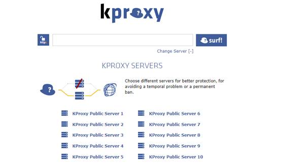 Situs Proxy Gratis KProxy