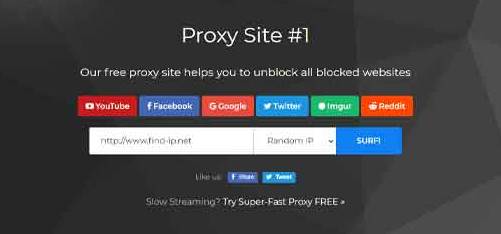 Situs Proxy Gratis UnblockFreeProxy