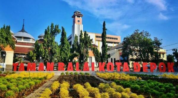 Tempat Wisata Di Depok Taman Balai Kota Depok