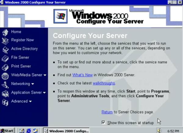 Cara Instalasi Windows 2000 Advanced Server
