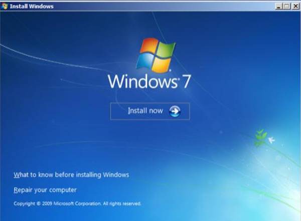 Cara Instalasi Windows 7 Home Basic
