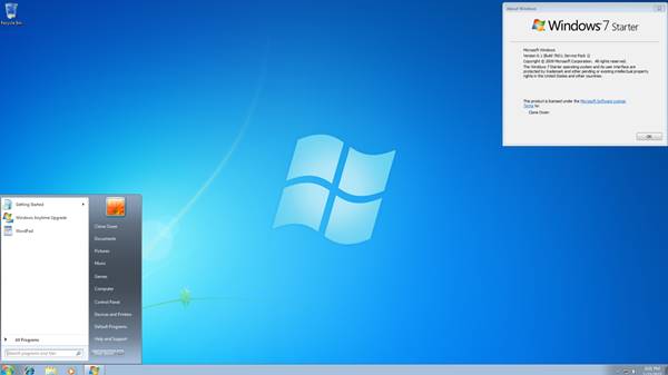 Fitur Unggulan Windows 7 Starter