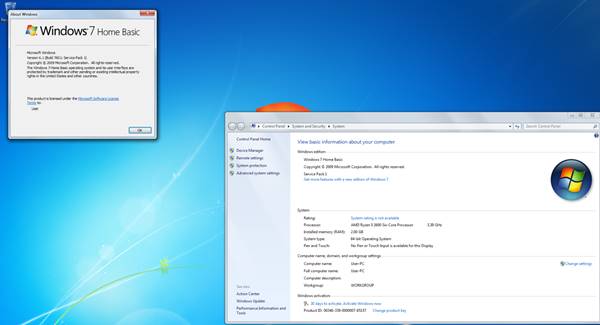 Fitur Utama Windows 7 Home Basic
