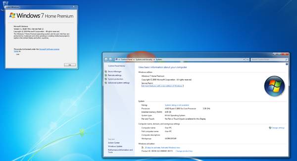 Fitur Utama Windows 7 Home Premium