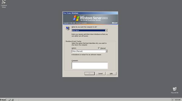 Fitur Utama Windows Server 2003 Small Business Server
