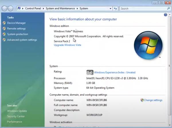 Kelebihan Dan Kekurangan Windows Vista Business