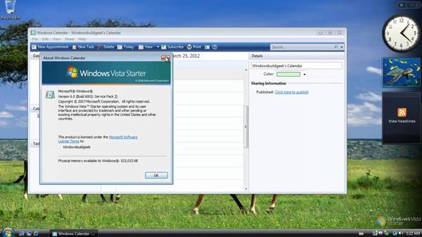 Kelebihan Dan Kekurangan Windows Vista Starter