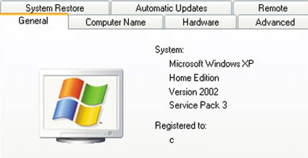 System Requirements Windows XP Home Edition