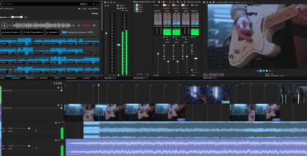 Aplikasi Utama Dalam Magix Vegas Pro 22
