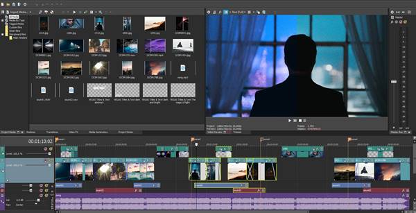 Aplikasi Utama Dalam Sony Vegas Pro 16