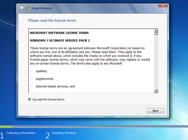 Cara Menginstal Windows 7 Ultimate