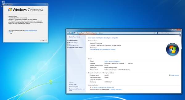 Fitur Utama Windows 7 Professional
