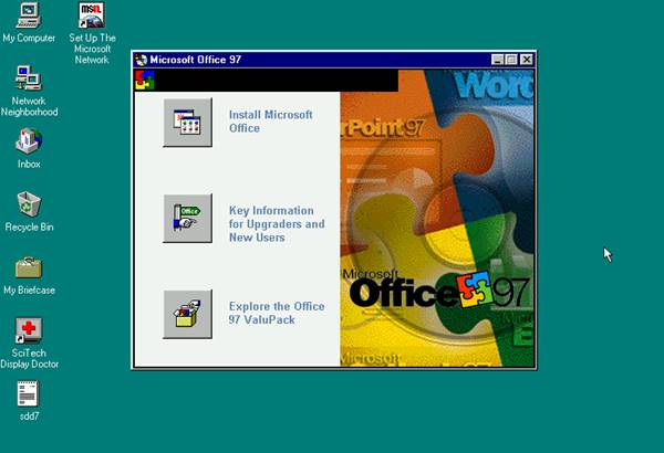 Perubahan Dan Peningkatan Di Microsoft Office 97